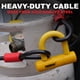 thumbnail image 5 of Cable de seguridad Trimax TDL815 Trimaflex de doble bucle de 8 pies x 15 mm, 5 of 7