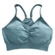 thumbnail image 2 of Traje De Yoga Para Mujer Pantalones Cortos Crop Top Mangas Largas Pantalones De Entrenamiento Traje Gimnasio Sujetador M, 2 of 5
