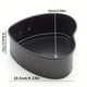 thumbnail image 1 of 1pc, Heart Detachable Bottom Baking Pan (4.13''), Nonstick Baking Pans Spring Form For Cheesecake, Fried Eggs, Pudding Mold, Cake MoldTier, Wedding Cakes, And More - Removable Bottom, Leakproof Bake, 1 of 4