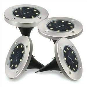 Casa Pagoda - Kit 4 Focos Tipo Estacas Solares Exterior Jardin Quincho