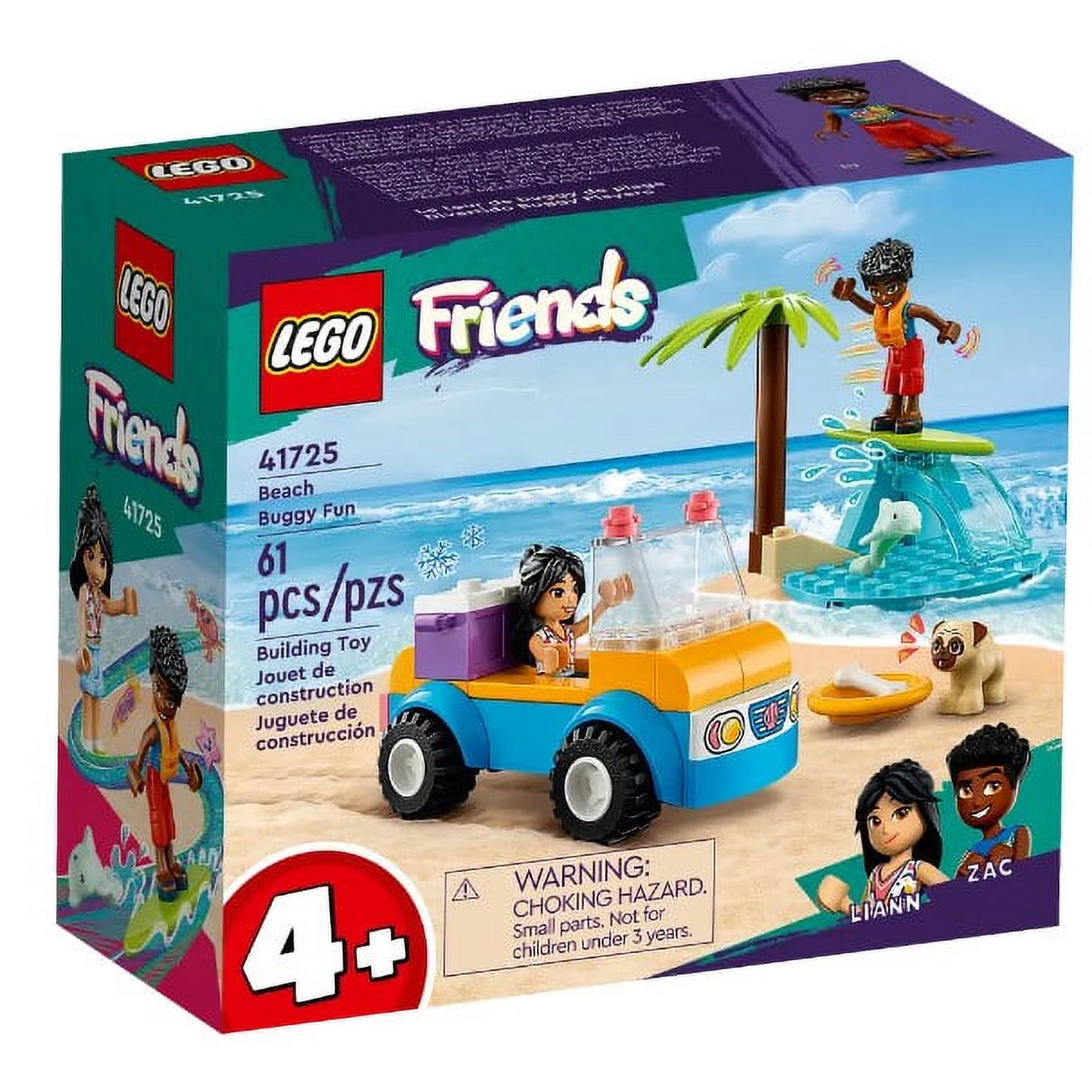 Lego Friends - Divertido Buggy Playero 61 Piezas 41725