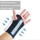 thumbnail image 4 of Muñequera para el túnel carpiano, para mano derecha e izquierda, para hombres y mujeres, soporte para dormir por la noche, férulas, estabilizador de brazo con funda de compresión y correas ajustables,, 4 of 7
