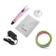 thumbnail image 5 of Lapiz impresora 3D ABS 3D PEN-2 RP100B LCD 1,75 mm - Rosa + Set filamentos 200m, 5 of 5