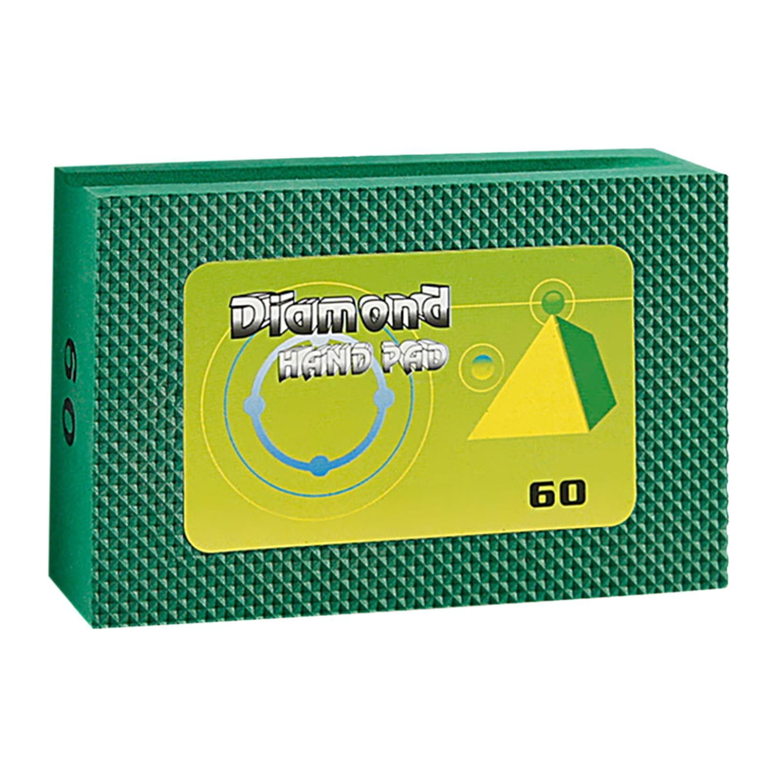 Magideal - Almohadilla De Pulido De Diamante Profesional, Fácil De Usar, Práctica Y Resistente, Con Respaldo De Espuma Para Granito, Vidrio, Hormigón Y Baldosas. Grano 60