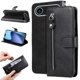 thumbnail image 4 of Funda tipo cartera para iPhone Air con bolsillo con cremallera y ranuras para tarjetas – Función de soporte Negro, 4 of 5