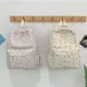 thumbnail image 3 of Waterproof Nylon Rucksack Large Capacity Books Stationery Organizer Bags Casual Cloth Floral School Bags for Students Teenager, 3 of 3