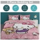 thumbnail image 5 of Hello Kitty Print Bedding Set Pattern Duvet Cove Set 3 Pieces 1 Quilt Cover And 2 Pillowcases for Women Men Teens, 5 of 5