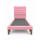 thumbnail image 4 of Cama 1 Plaza Rosado Capitone + Colchon Mery Desing, 4 of 7
