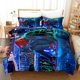 thumbnail image 1 of Spider Ma-n Spider M-an Bedding Set Sheet Set for Kids Adults,All Season Lightweight, 1 of 5