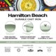 thumbnail image 4 of Olla Holandesa Hamilton Beach de Hierro Fundido Esmaltado 5.5 Qt Verde Salvia, 4 of 9