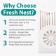 thumbnail image 4 of Desodorante para nevera Fresh Nest paquete de 4 (200 g), 4 of 7