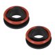 thumbnail image 1 of Unique Bargains 2 piezas de adaptador de base de faro LED H11, enchufes de bombilla, retenedor, soporte universal para automóvil, negro, 1 of 6