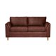 thumbnail image 1 of Sofa Cuero Milan 2 Cuerpos Café Moro, 1 of 4