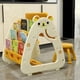 thumbnail image 5 of Set Mesa y Silla Bebé Niños con Estante y Pizarra 3 en 1 amarillo, 5 of 8