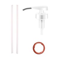 Magideal - Boquilla Para Botella De Jarabe Para El Hogar, Herramientas Para Bomba De , Boquilla Rociadora De Aceite, Bomba De Ketchup Portátil, Accesorios Blanco