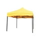 thumbnail image 1 of Toldo Plegable 3x3 MTS Lona Engomada 600D AMARILLO Impermeable, 1 of 4