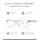 thumbnail image 2 of Scojo New York Gels Manhattan | +2.75 CORAL | Lentes de Lectura para Hombre y Mujer | Lentes Estilosos y Resistentes a Rayaduras, 2 of 7
