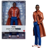 Muñeca Barbie Del Decimoquinto Doctor, Coleccionable De Doctor Who Inspirada En La Temporada 14 Con Base Para Muñeca Y Certificado De Autenticidad