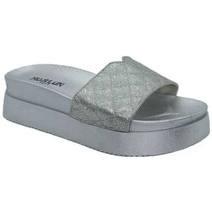 Sandalias Hualunaote Silver (Plateado) | Hlz-281 - Talla 39