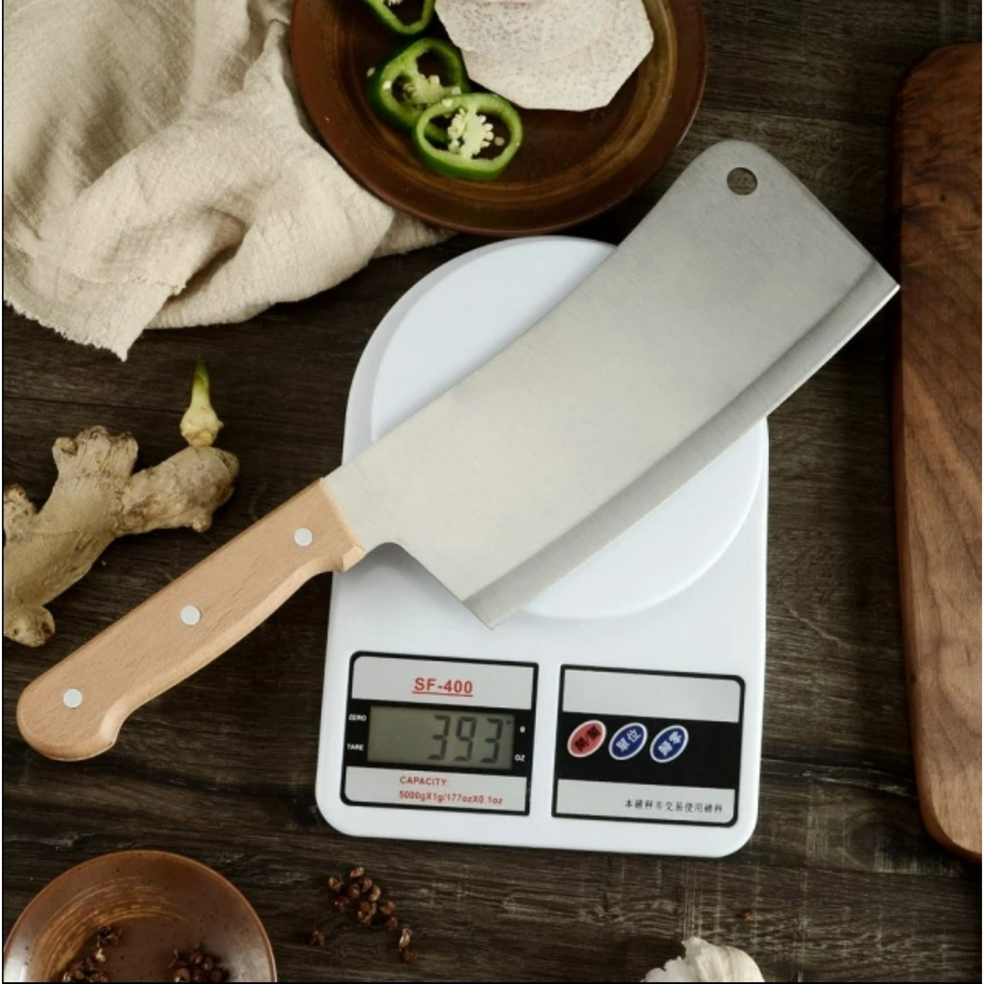 Genérico - Cuchillo Hacha Machete De Cocina