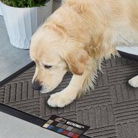 Felpudo Gorilla Grip Weathermax Waterproof 23 X 35 Cm Gris