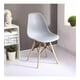 thumbnail image 4 of Silla de comedor estilo eames gris, 4 of 5
