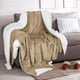 thumbnail image 5 of Colcha Sherpa Blanket Utopia Bedding, 130 x 150 cm, color camel, 5 of 8