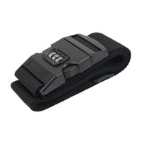 Magideal - Correa De Equipaje, Cinturón De Equipaje De Maleta, Correa De Embalaje, Cinturón De Unión De 400 Cm X 5 Cm, Correa De Bolso, Cinturón De Embalaje De V Negro