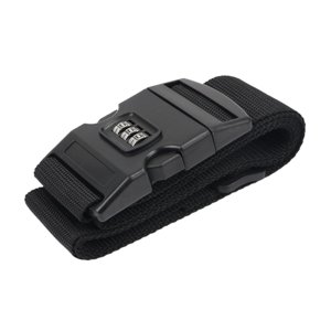 Magideal - Correa De Equipaje, Cinturón De Equipaje De Maleta, Correa De Embalaje, Cinturón De Unión De 400 Cm X 5 Cm, Correa De Bolso, Cinturón De Embalaje De V Negro