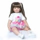 thumbnail image 3 of Muñeca bebé Pinky Reborn realista de silicona y vinilo de 61 cm, 3 of 6