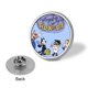 thumbnail image 3 of Félix el gato-Theme Round Button Badge: Premium Metal Construction, Ideal for High-End Events 2.8 cm, 3 of 6