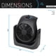 thumbnail image 4 of Calefactor y ventilador portátil Techni Home Dual Comfort 1500W, 4 of 8