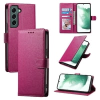 Funda Para Foxdock Samsung Galaxy S22 Plus– Cuero Premium, 3 Ranuras Para Tarjetas, Protección Contra Impactos
