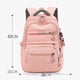 thumbnail image 2 of Mochila escolar para niñas, adolescentes, niños y niñas, ligera, de gran capacidad, informal, con compartimento para portátil, ideal para viajes escolares., 2 of 5