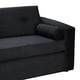 thumbnail image 2 of Sofa Vivo 3 Cuerpos Felpa 30 Negro, 2 of 5