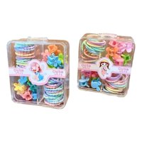 Genérico - Set De 5 Pack Gomas Pinzas Elásticas Niñas Coleteros Jhn