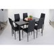 thumbnail image 2 of Juego De Comedor 6 Personas Negro, 2 of 7
