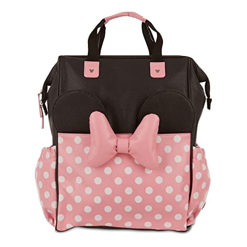 Mochila Para Bebé De Disney, Minnie Mouse Con Gran Lazo