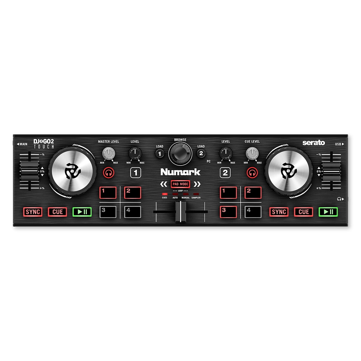 Dj Mini Controlador Numark Dj2go2 Touch