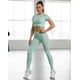 thumbnail image 2 of Conjunto Mujer Deportivo Peto Manga Corta Push Up, 2 of 5