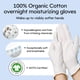 thumbnail image 2 of Guantes Clearbody Organics 100% algodón orgánico para manos secas, 2 of 9