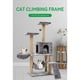 thumbnail image 3 of Torre Arbol Con Casa Rascador Juguete De Gatos Premium 140cm, 3 of 6