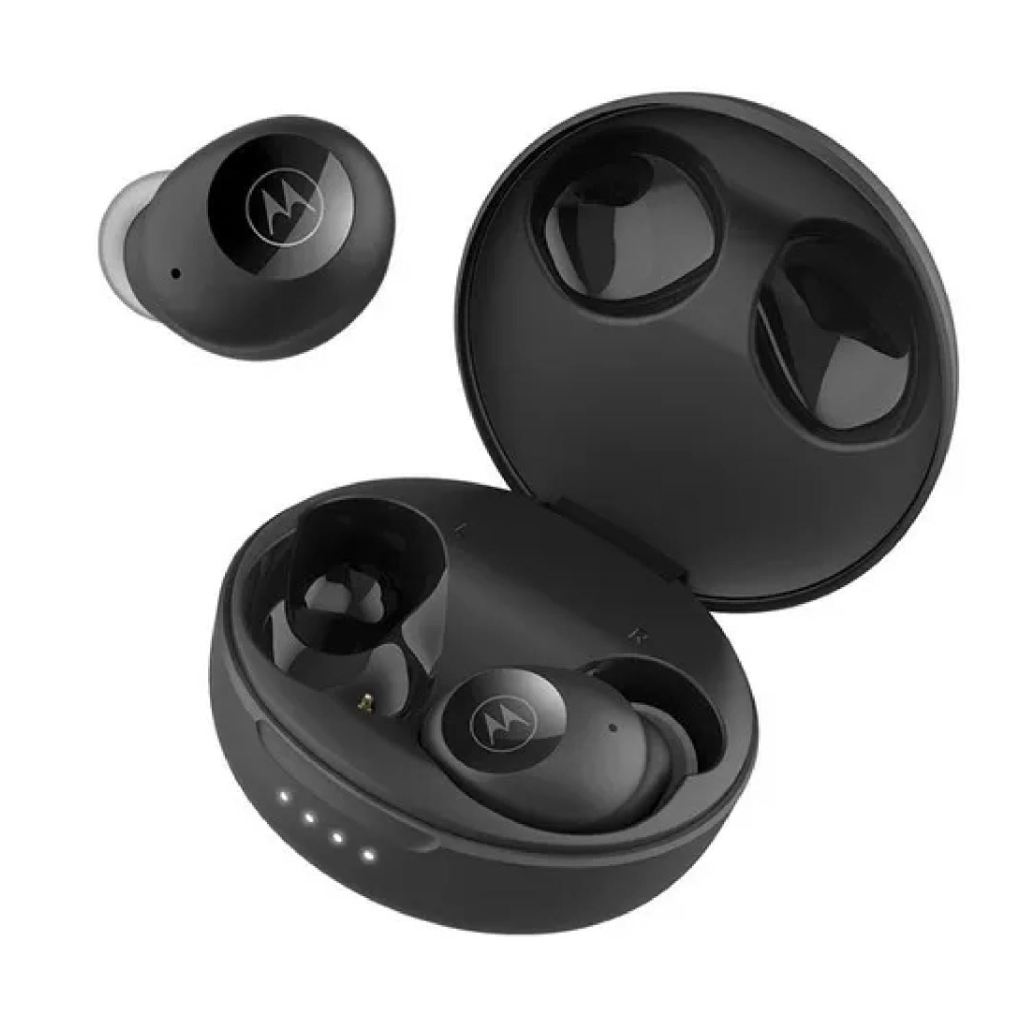 Motorola - Audifonos Bluetooth Tws Recargables Negro Buds 250