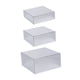 thumbnail image 3 of Buffet Riser Acrílico Boda Fiestas Multifuncionales Cupcake Display Stands 3pcs, 3 of 3