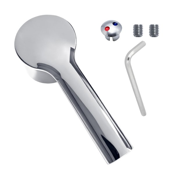 Mango de Grifo YMHOME, Reemplazo de Mango Único, Compatible con Cartucho de Grifo de 35 mm (Vástago 9 × 9 mm), para Grifos de Baño y Cocina de Palanca Única