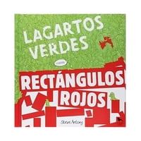 Hueders - Libro Lagartos Verdes Contra Rectángulos Rojos Steve Anto