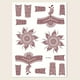 thumbnail image 1 of Vintage Vermilion Tattoo Stickers for Hands and Legs - Complicated Pattern Design for a Unique Look, 1 of 3