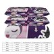 thumbnail image 4 of Kuromi Bedding Sets Duvet Cover 3D Printed Lightweight 3 Piece Comforter Sets for Kids Boys Girls Twin, 4 of 5
