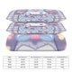 thumbnail image 4 of Kuromi Cute Cartoon Character Duvet Cover Set Bedding Set 1 Duvet Cover And 2 Pillowcases 3D Cartoon Printed Comfortable And Ultra Soft Bed Set Room Decor for Bedroom Twin, 4 of 5