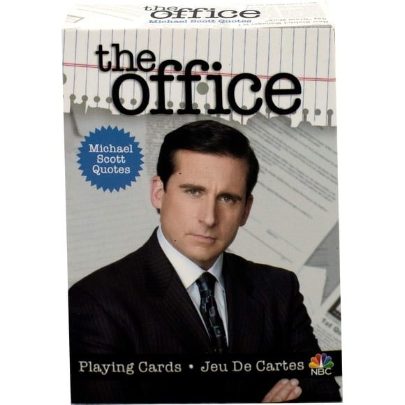 Baraja de cartas AQUARIUS The Office Michael Quotes